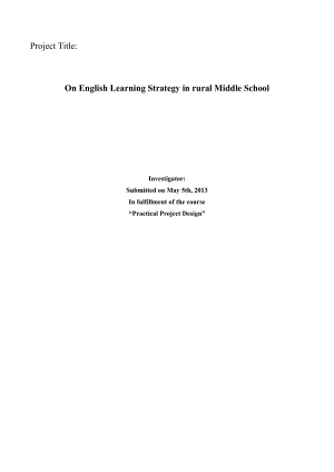 On English Learning Strategy in Rural Middle School英语本科毕业论文.doc