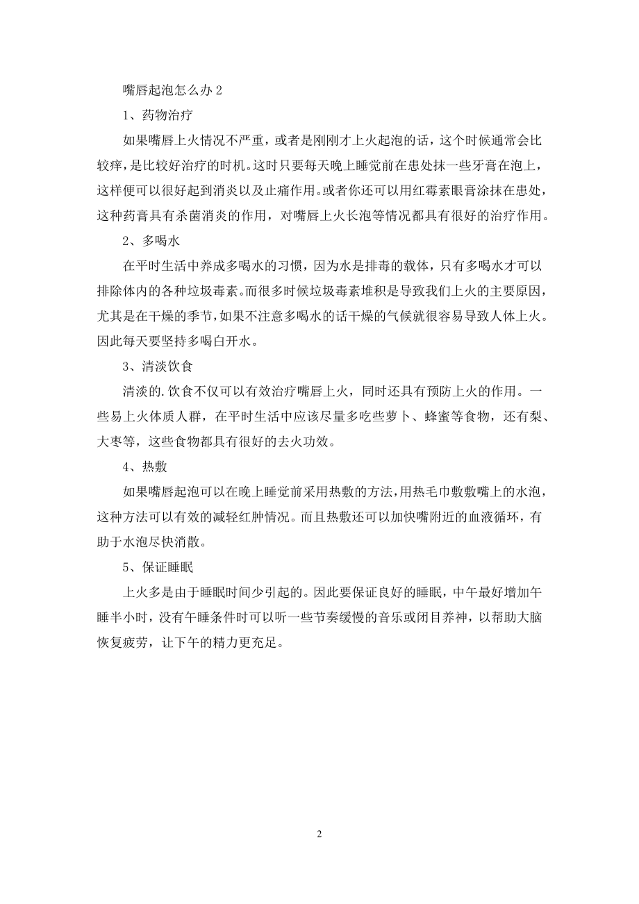 嘴唇起泡怎么办.docx_第2页