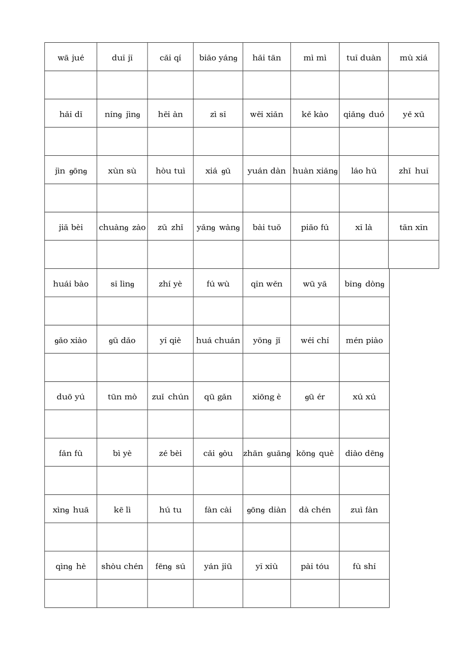 人教版三年级下册语文复习资料汇总.docx_第2页