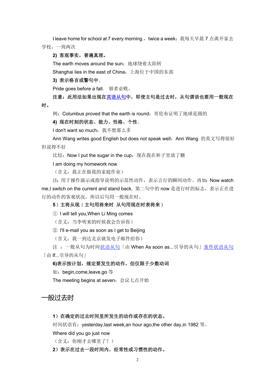 大学英语核心语法及长难句精讲讲义.doc_第2页