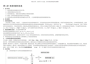 物质的量的浓度知识点整理.doc