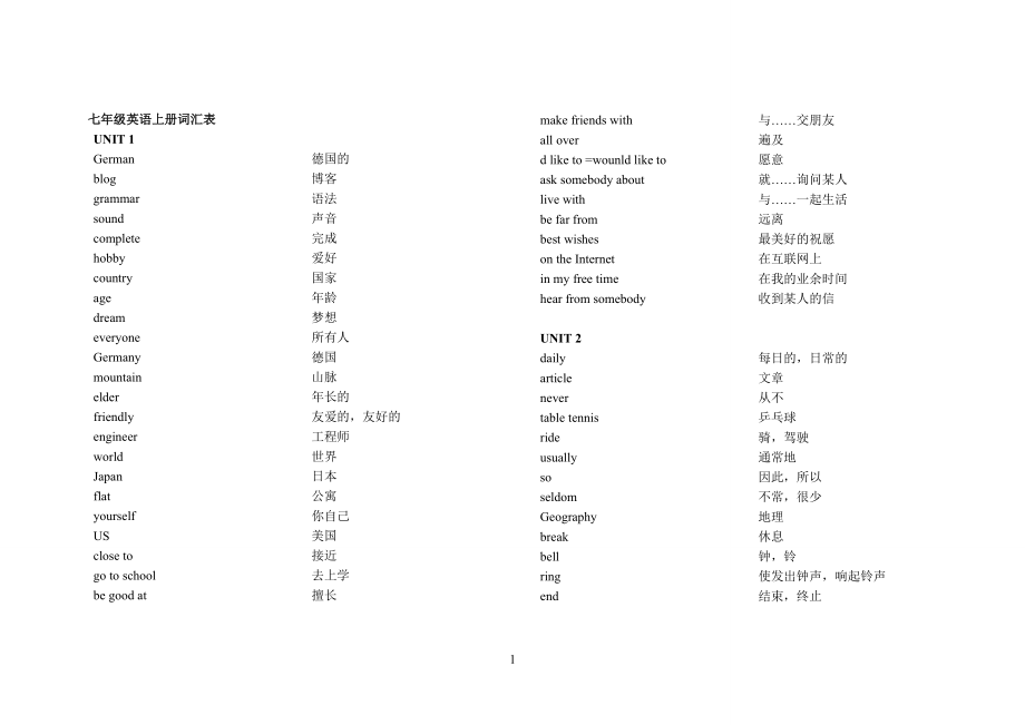 7-9年级英语词汇表(广州深圳通用).docx_第1页