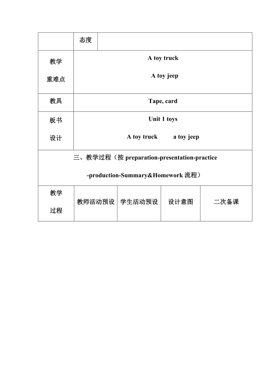 二年级上册快乐英语教案.docx_第2页