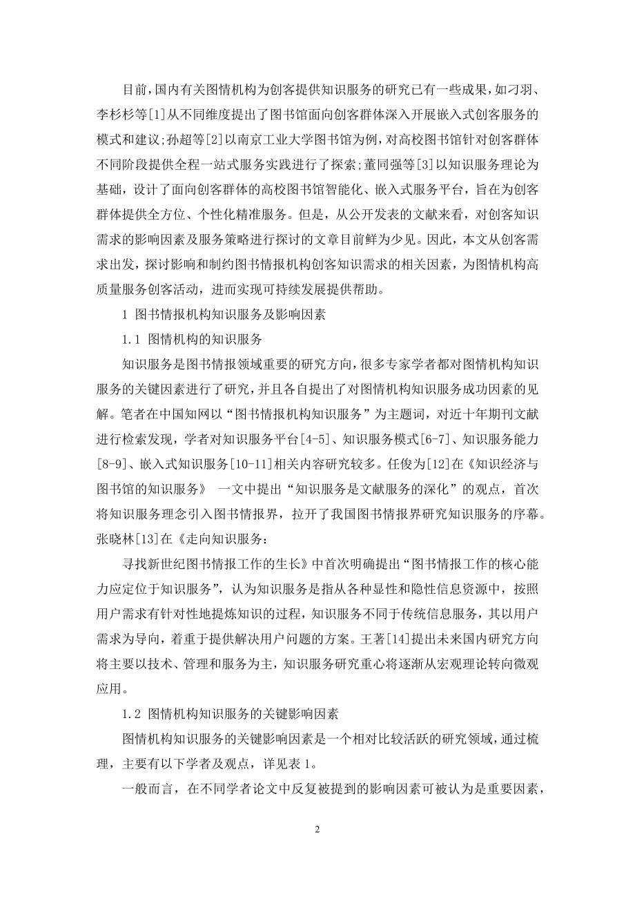 图书情报机构创客知识需求及服务策略研究.docx_第2页