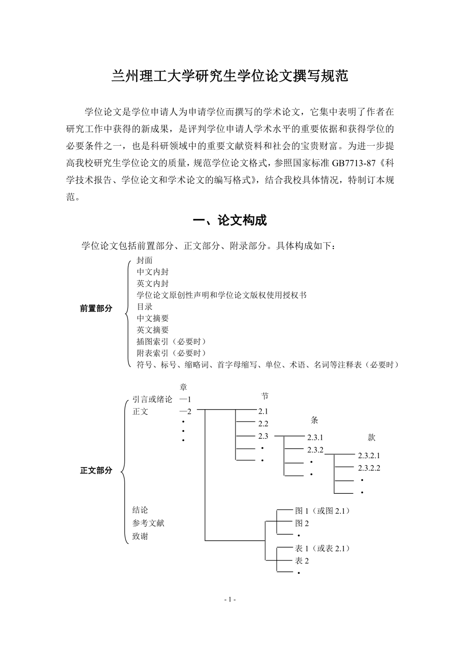 兰州理工大学研究生学位论文撰写规范.doc_第1页