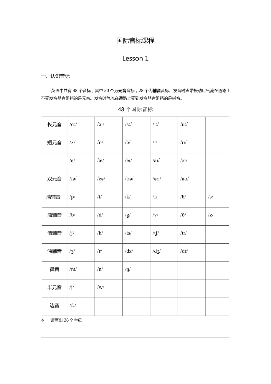 国际音标完整教程.docx_第1页