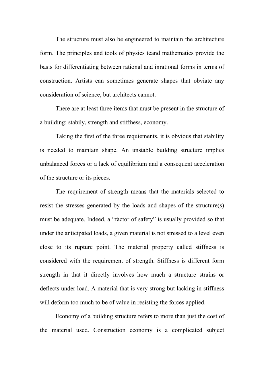 Structure of Bulidings土木工程毕业论文外文资料翻译.doc_第2页