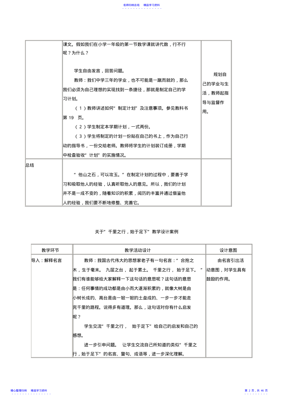 2022年七年级思想品德教案教科版 .pdf_第2页