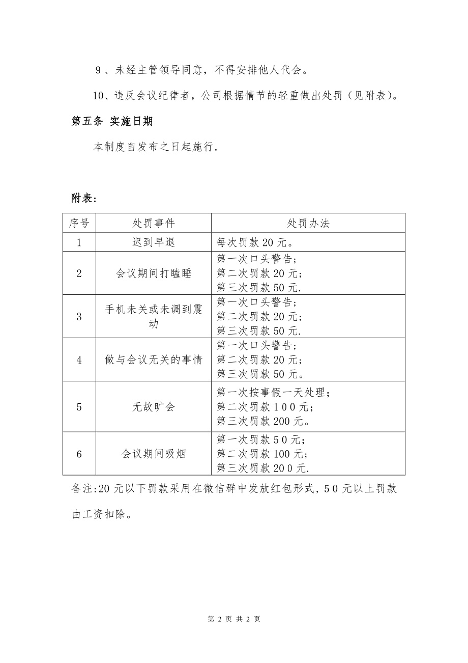 会议纪律管理制度95210.doc_第2页