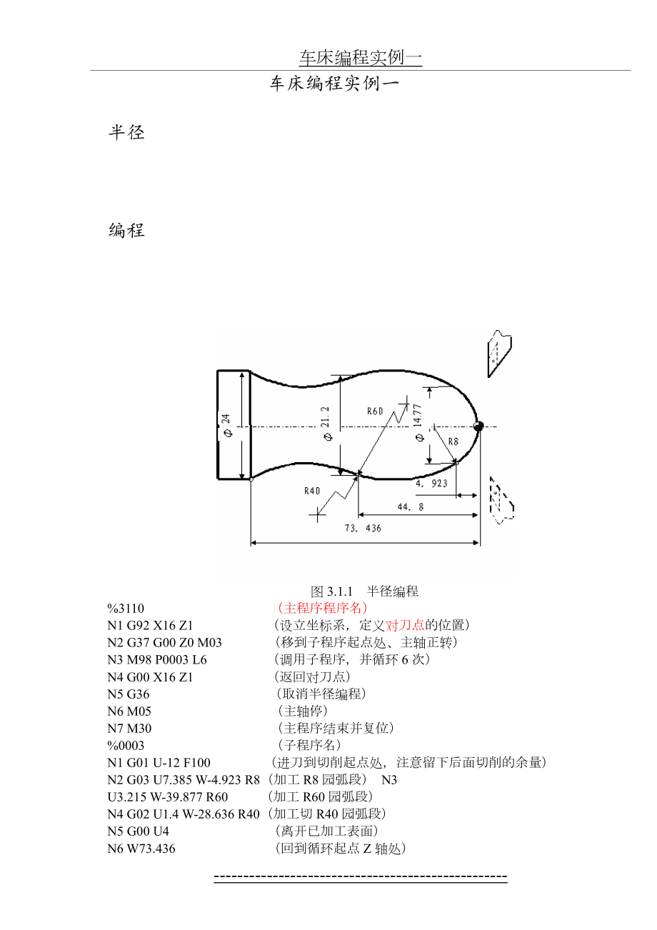 数控车床编程实例详解(30个例子)(1).doc_第2页