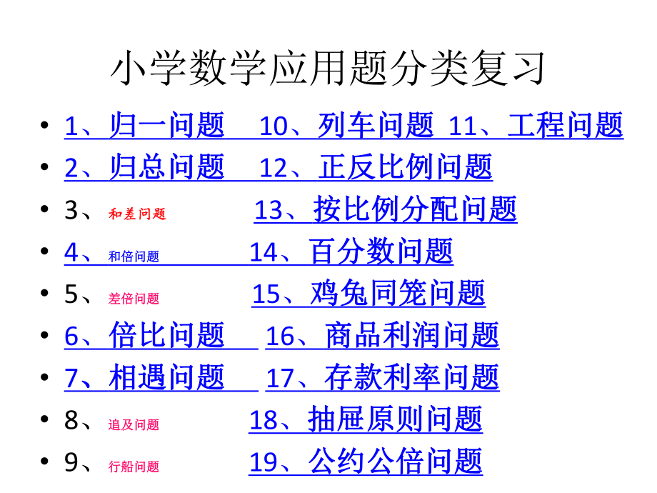 小学毕业数学应用题分类总复习ppt课件.ppt_第2页