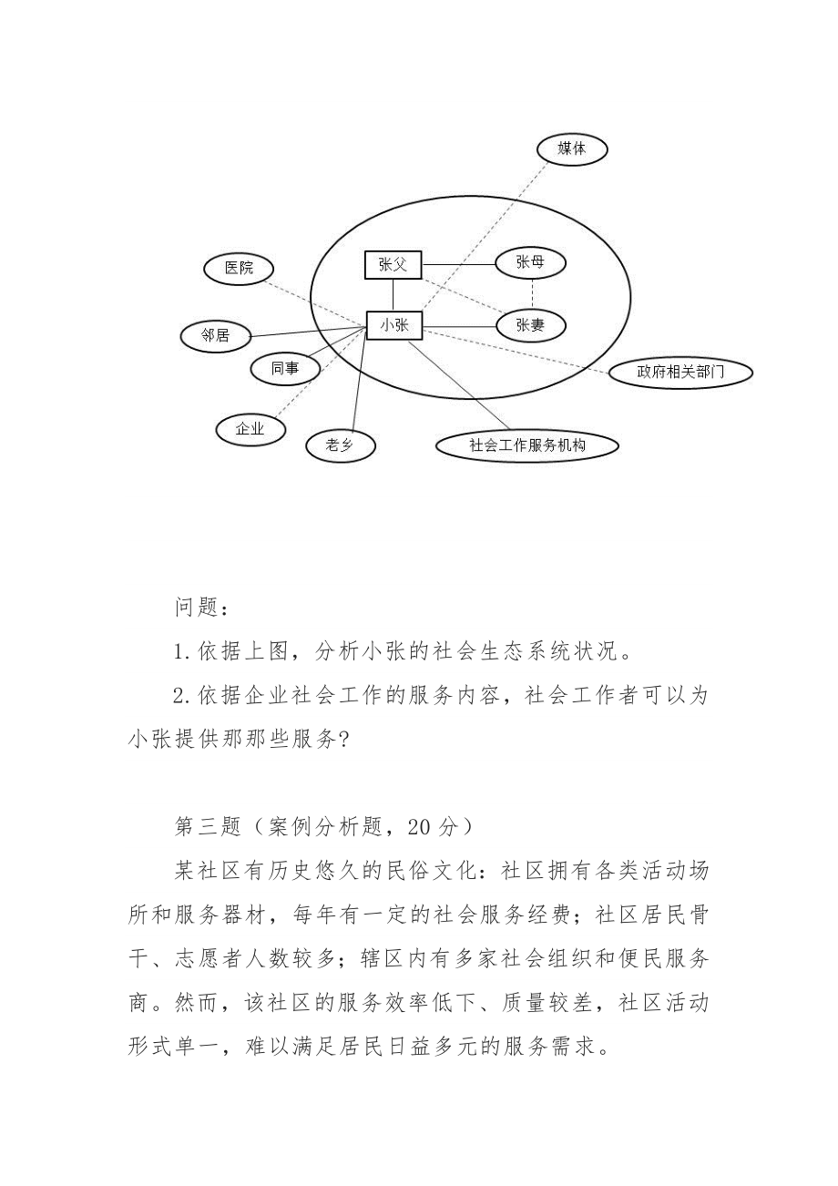 2016年社会工作师（中级）社会工作实务真题.docx_第2页