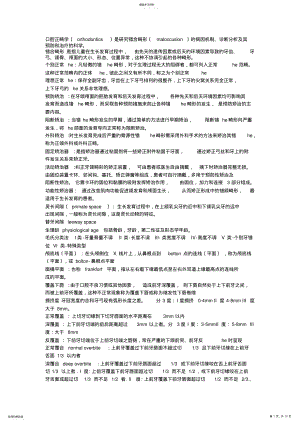 2022年正畸学复习重点 .pdf