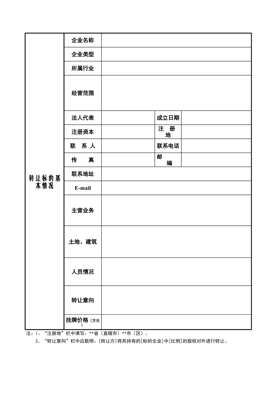 国有产权（股权）交易上市申请书.pdf_第2页