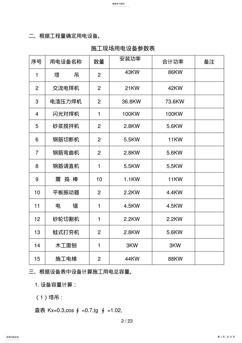 2022年梅乐园楼临时用电施工组织设计 .pdf_第2页