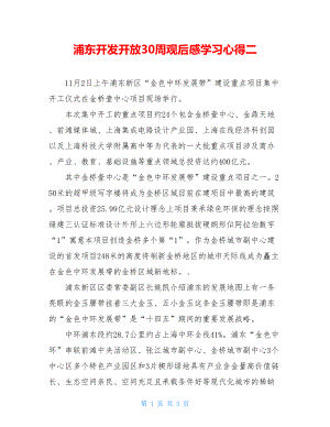 浦东开发开放30周观后感学习心得二.doc