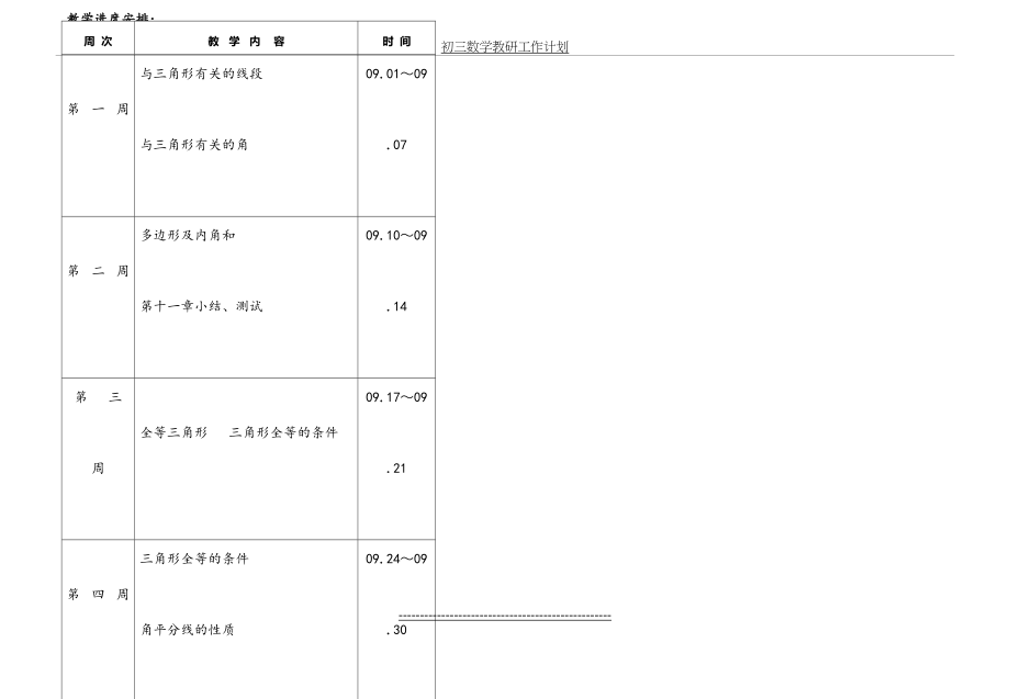 新人教版八年级数学上册教学计划.doc_第2页