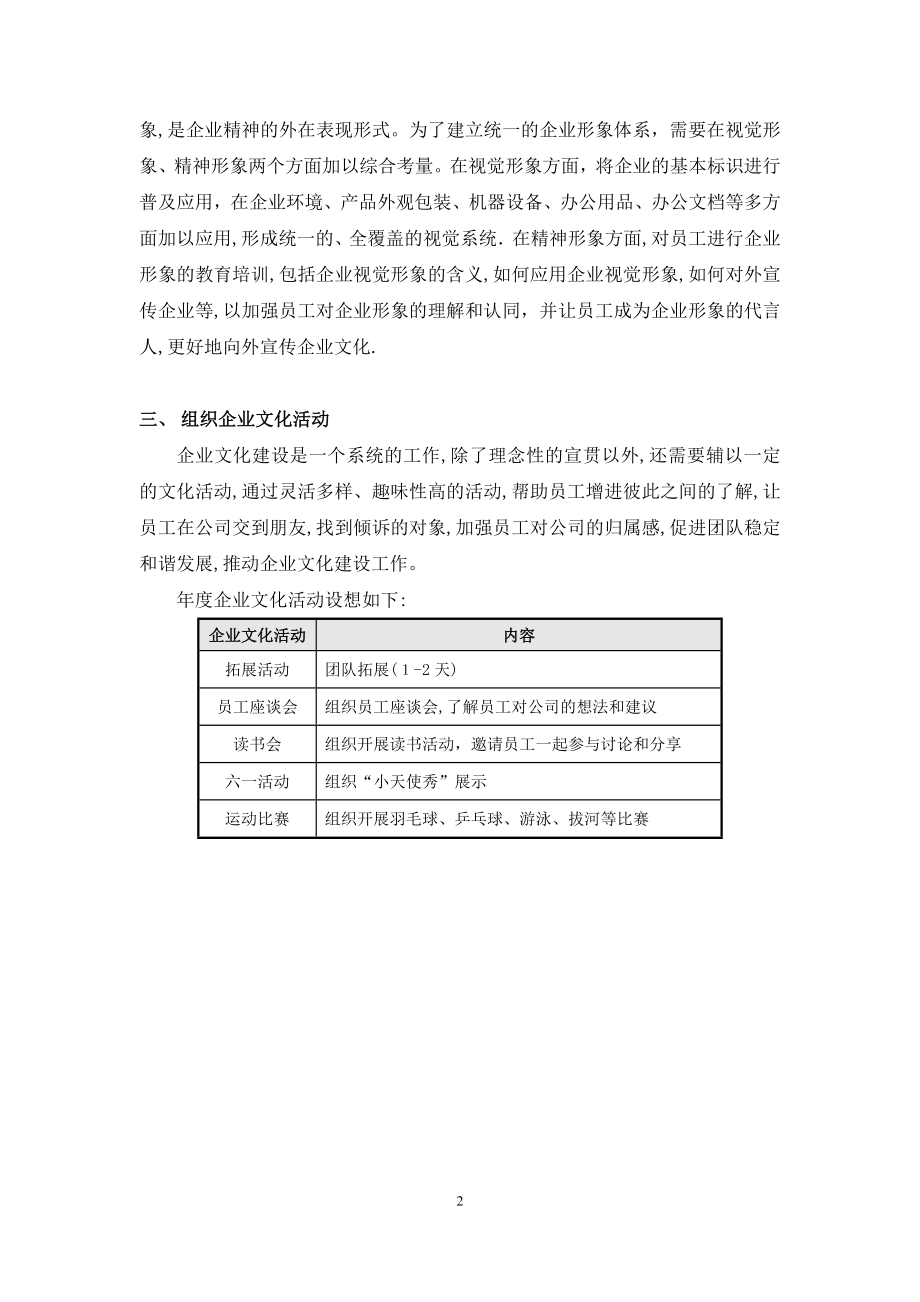 企业文化建设活动方案16120.doc_第2页