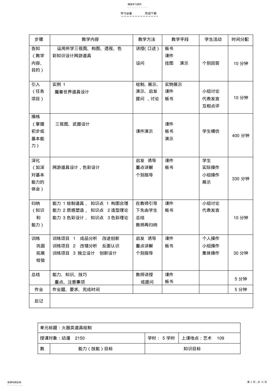 2022年概念设计课程单元教学设计 .pdf_第2页