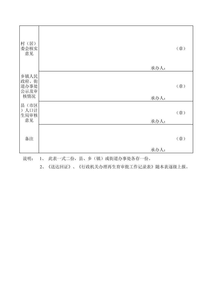 夫妻再生育申请审批表.pdf_第2页