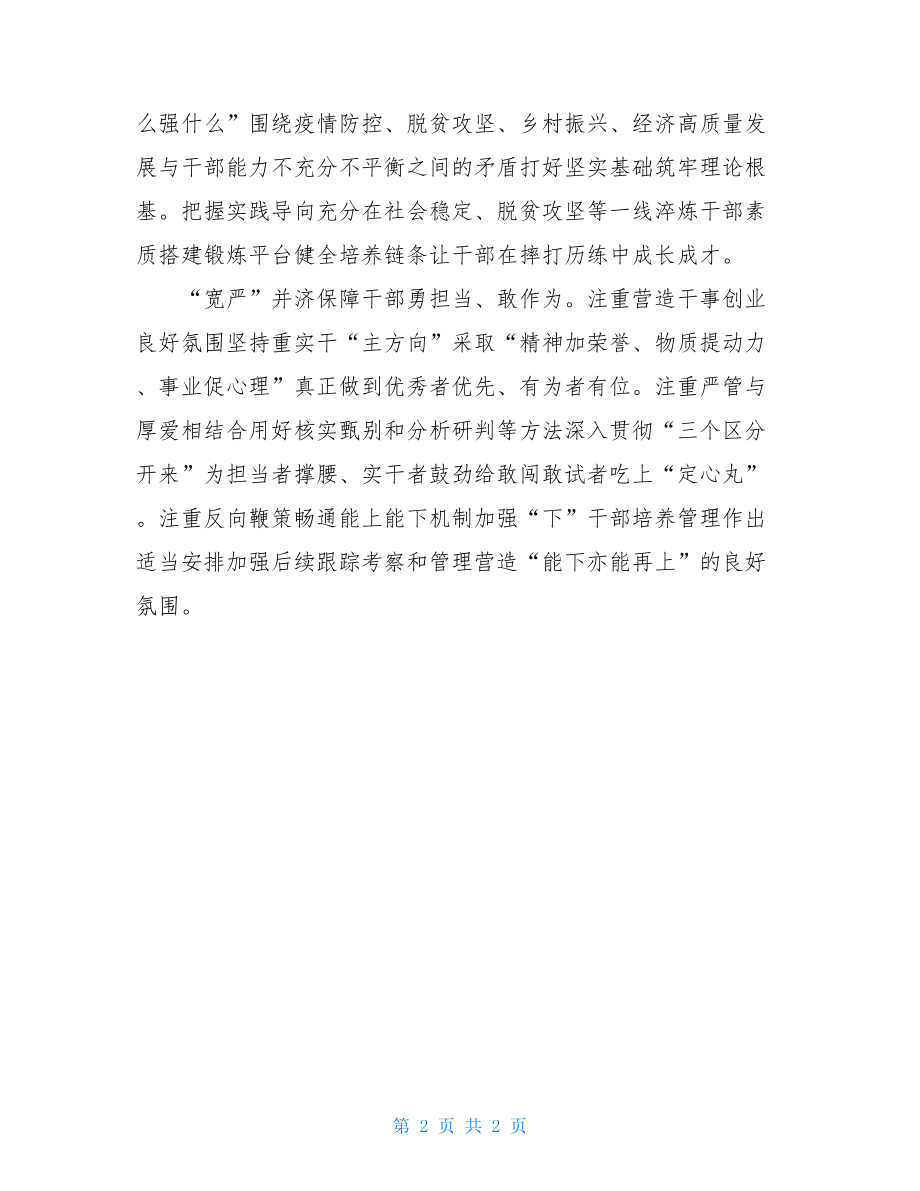 学习持续推进激励干部担当作为具体措施落实体会心得.doc_第2页