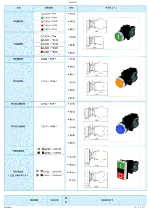 2022年江阴长江CJK22系列按钮 .pdf