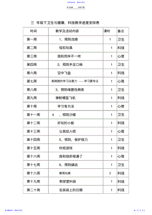 2022年三上卫生与健康教案文档 .pdf