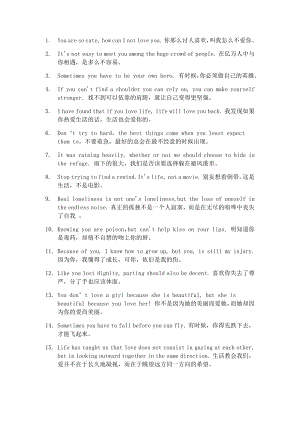 创作文案文稿资料经典励志情感鸡汤语录系列大全 英文语录002.docx