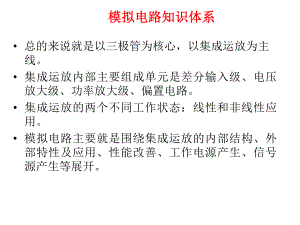 模拟电路知识点复习总结ppt课件.ppt