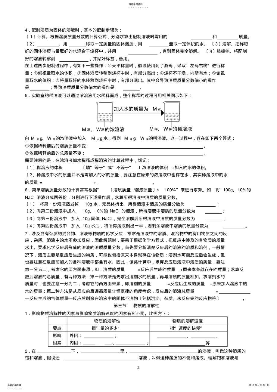 2022年沪教版初中化学前6章基础知识点梳理 .pdf_第2页