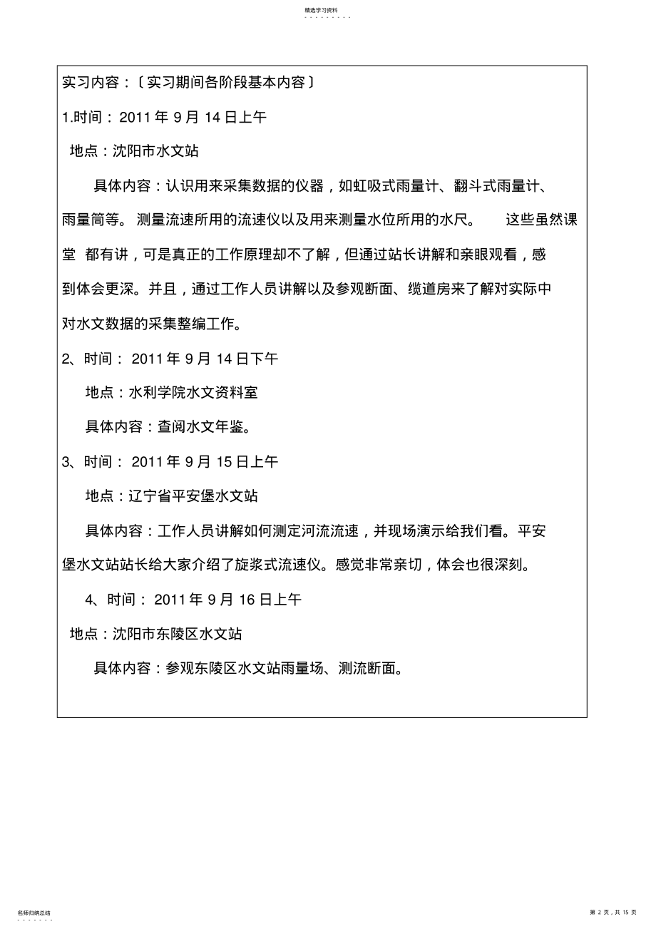 2022年水文实习报告 .pdf_第2页