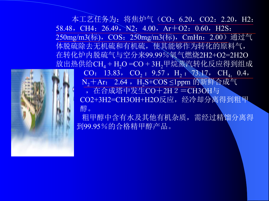 甲醇工艺流程介绍ppt课件.ppt_第2页