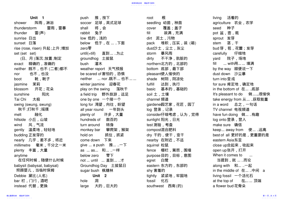 2022年七年级英语下册单词 .pdf_第1页