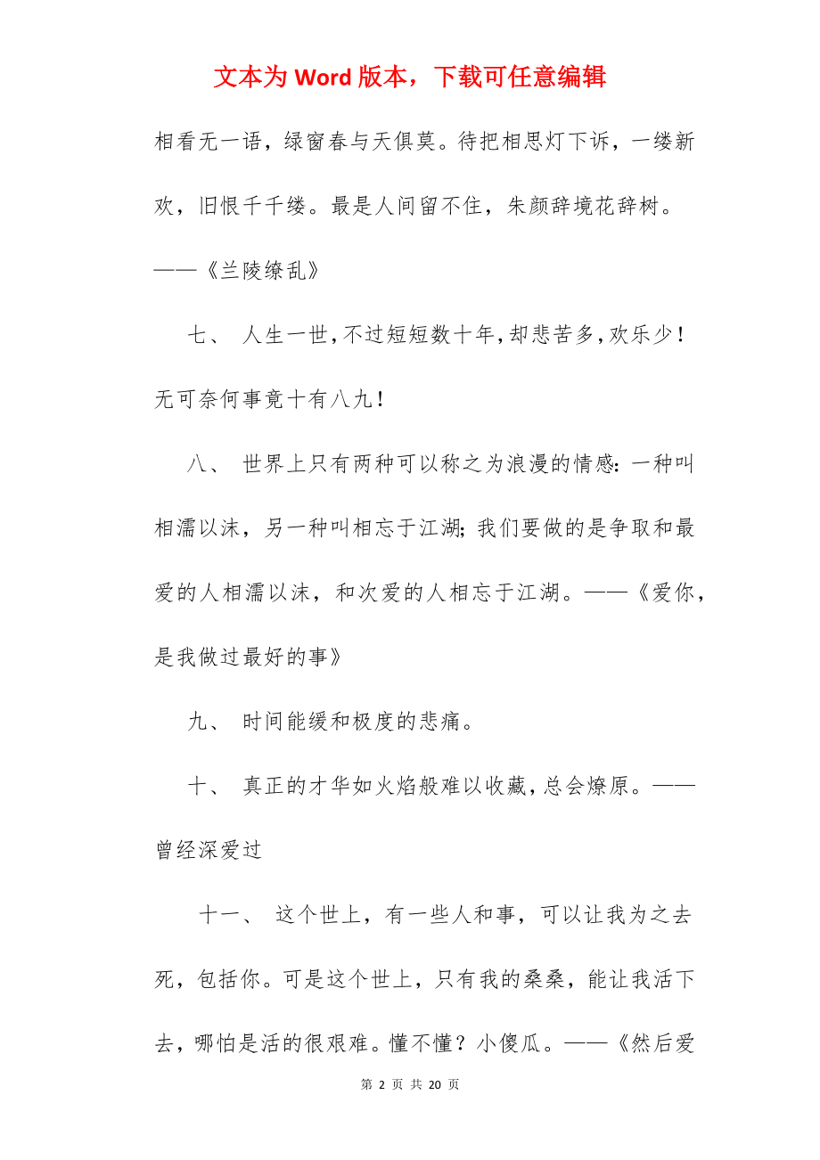 形容一个人的一段话.docx_第2页