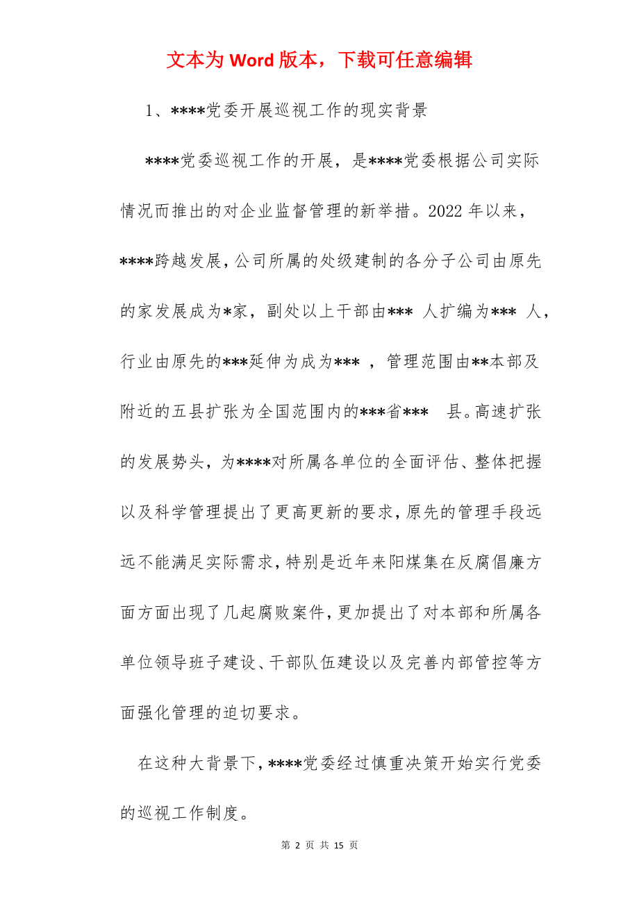 区委巡察工作总结.docx_第2页