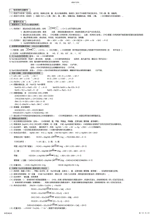 2022年江苏有机化学基础知识点 .pdf