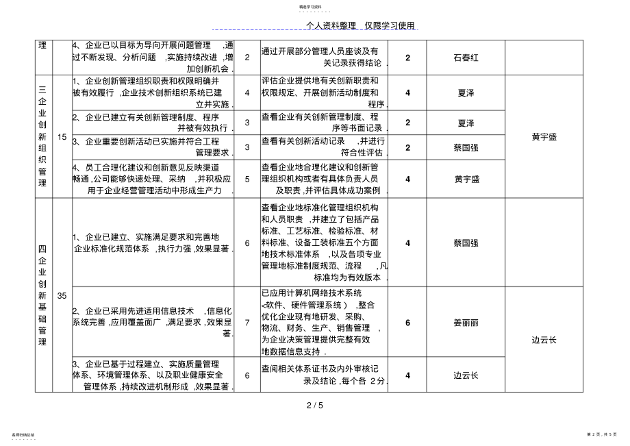 2022年浙江企业管理创新示范企业评价标准 .pdf_第2页