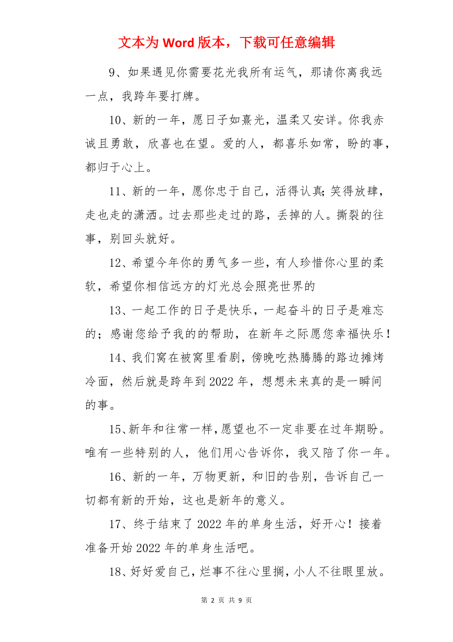 元旦创意文案.docx_第2页