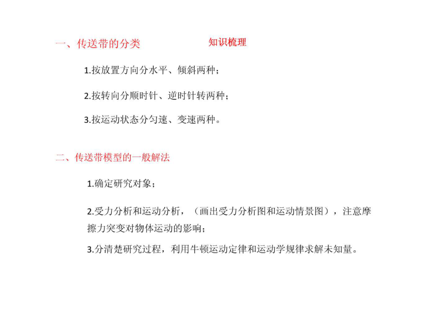 2011年高考物理专题讲座：传送带中的动力学问题.pdf_第2页