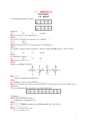 2021_2022学年高中数学第二章函数2.2.2函数的表示法课后巩固提升含解析北师大版必修1.docx