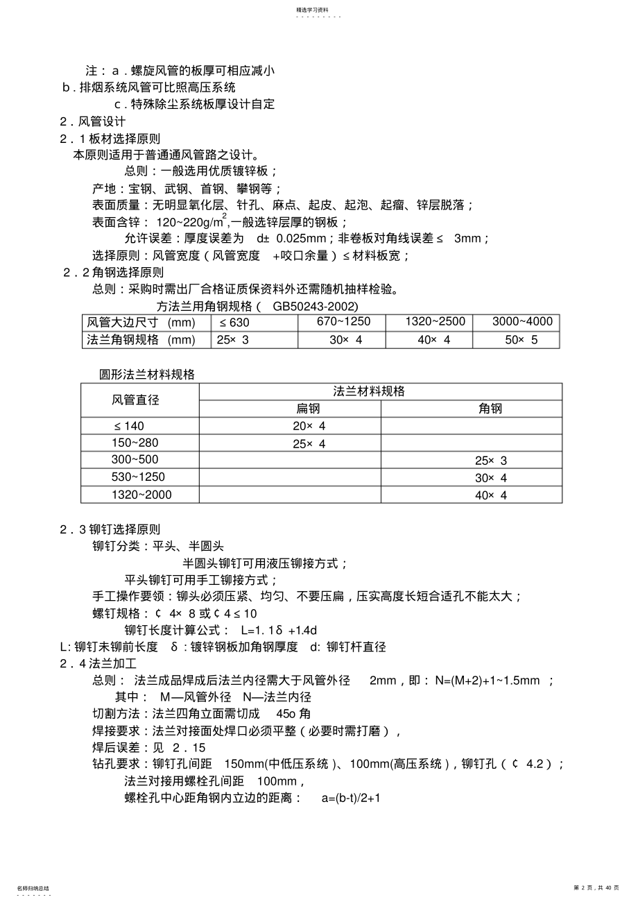 2022年洁净风管设计标准 .pdf_第2页