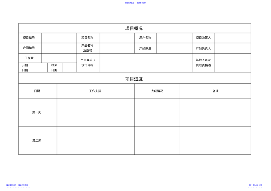 2022年个人项目跟进表 .pdf_第1页