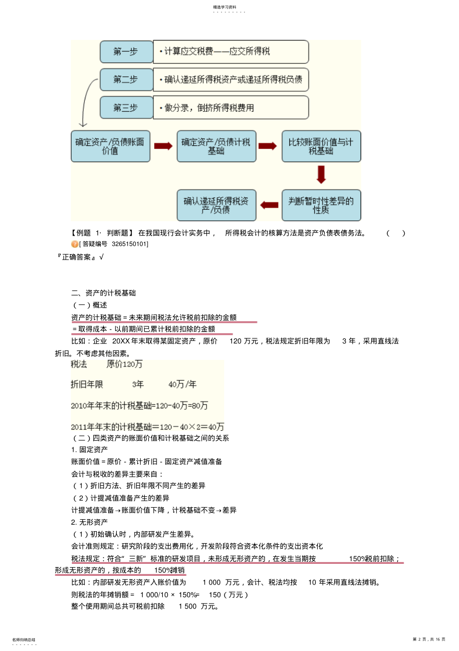 2022年中级会计实务讲义-第十五章所得税 .pdf_第2页