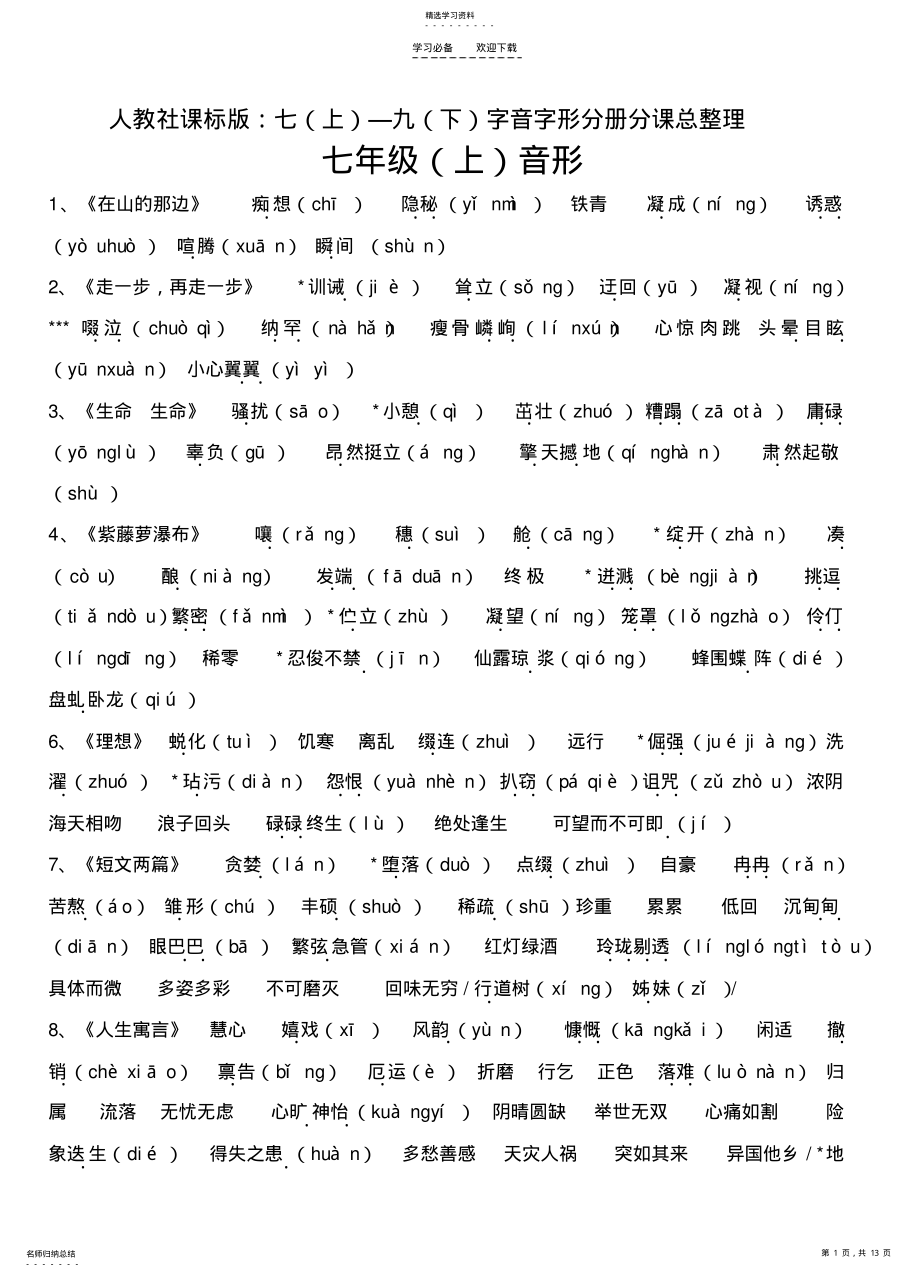 2022年中考字音字形大全 .pdf_第1页