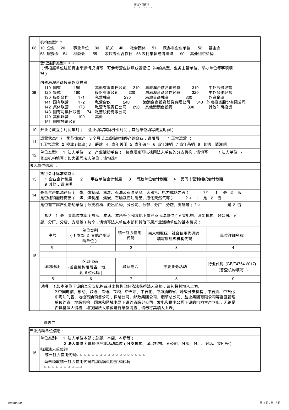 2022年法人与产业活动单位清查情况 .pdf_第2页