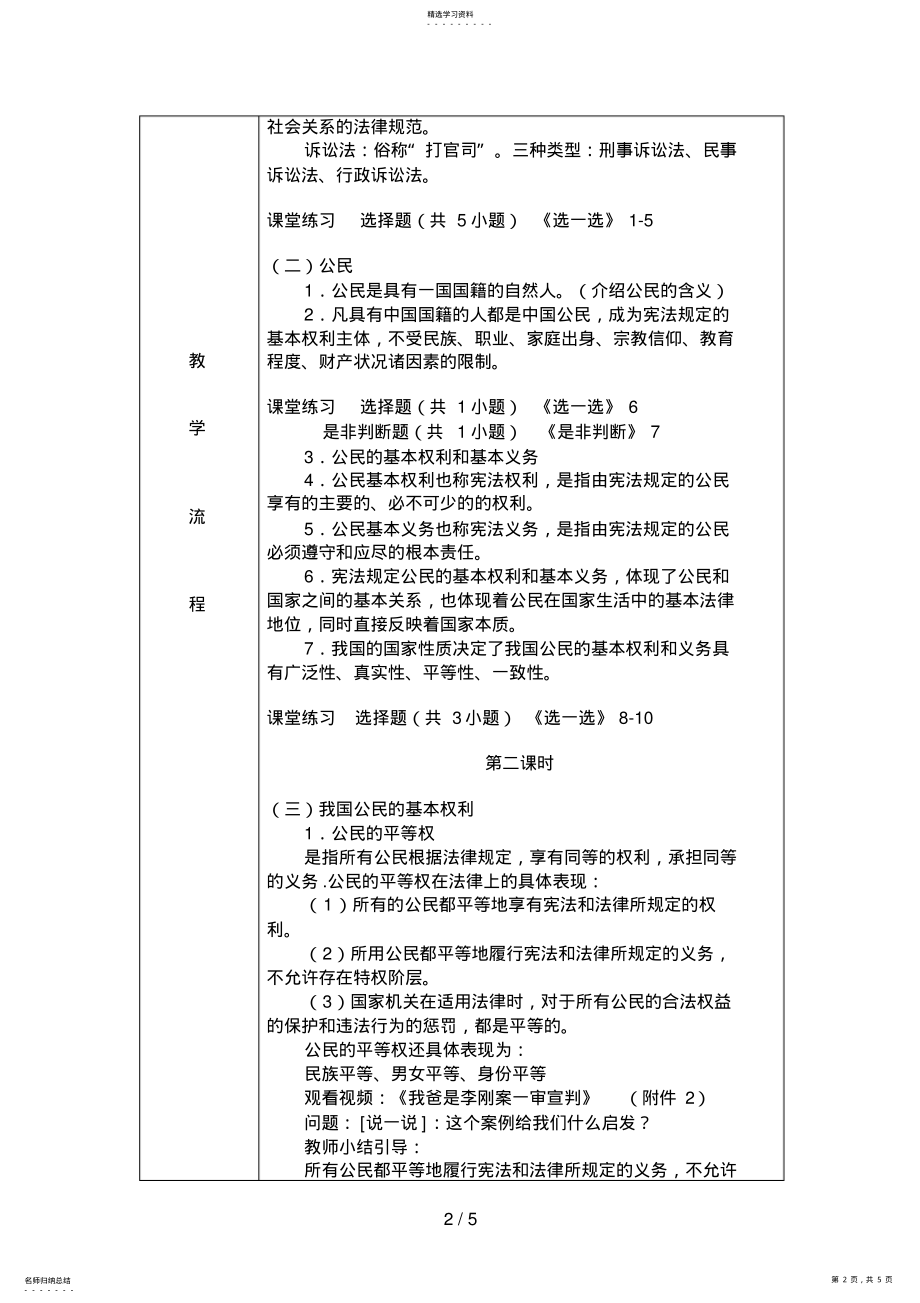 2022年法律赋予公民的基本权利与义务 .pdf_第2页