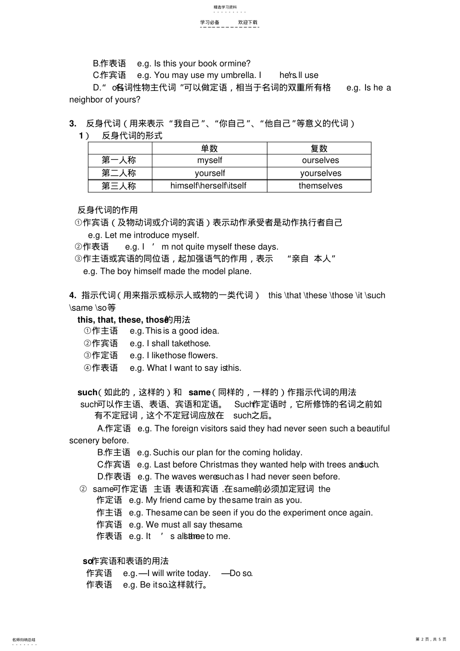 2022年中考英语语法专题复习 .pdf_第2页