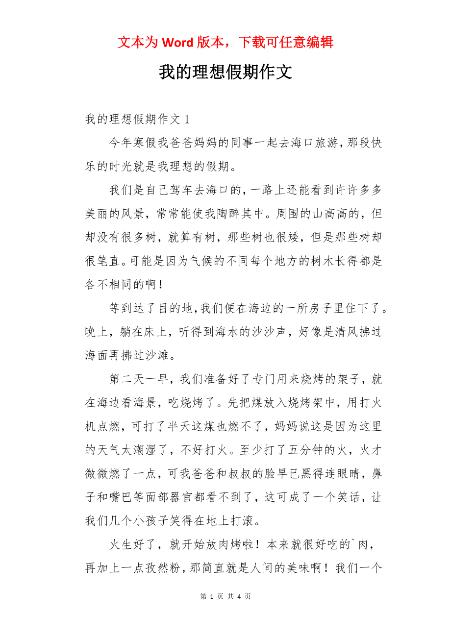 我的理想假期作文.docx_第1页