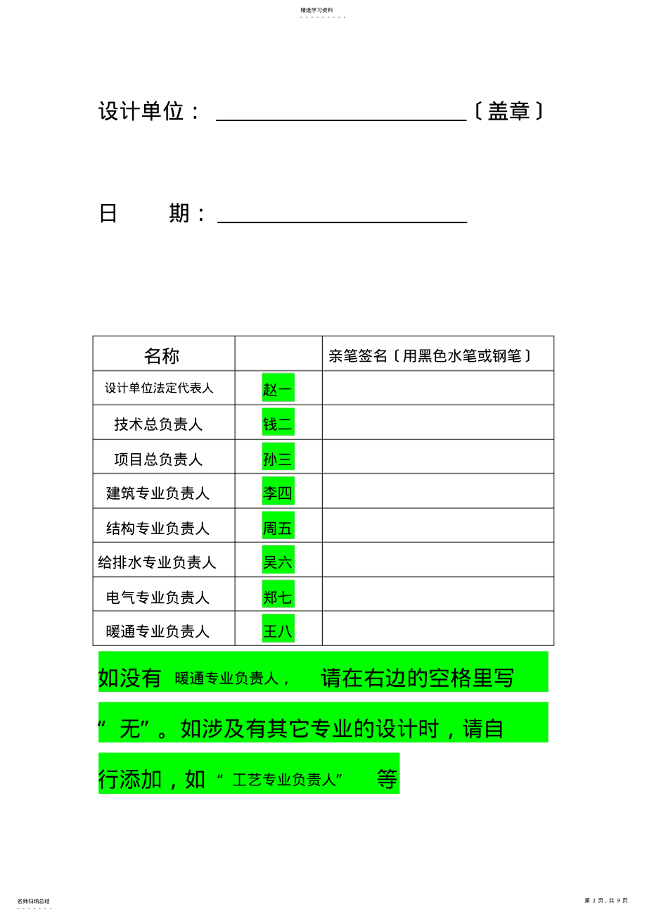 2022年消防设计文件范本 .pdf_第2页