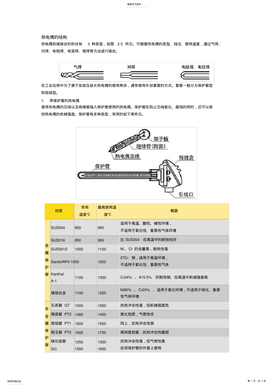 2022年温度传感器的结构和安装方法 .pdf_第1页